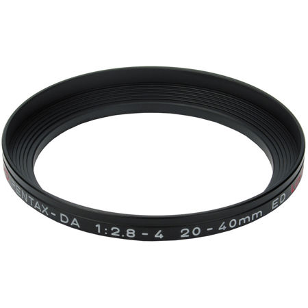 Pentax MH-RA 55mm Lens Hood for HD DA 20-40mm Limited Lens, Black