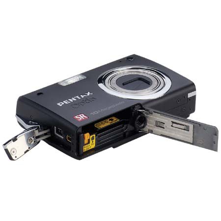Pentax Optio A30 Digital Point & Shoot Camera, 10 Megapixel, 3x