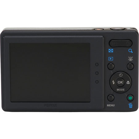 Pentax Pentax Optio H-90 Digital Camera with 12 Megapixel, 5x Wide-angle Optical Zoom, 2.7" LCD Display, HD Video, White