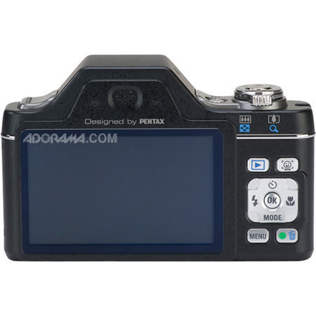 Pentax 16471 Optio I-90 12.1MP 2.7in LCD Camera, Black