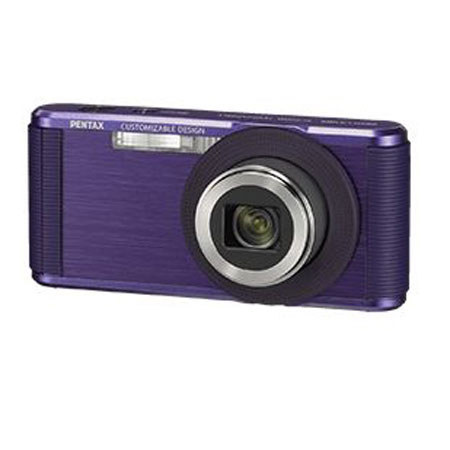 Pentax Optio LS465 Point & Shoot Digital Camera, Amethyst Purple