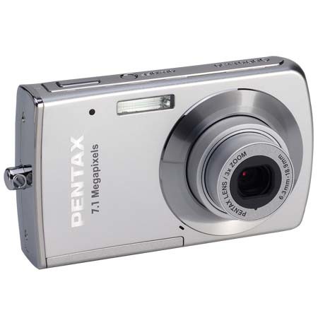 Pentax Optio M30 Digital Point & Shoot Camera, 7.1 Megapixel, 3x Optical Zoom, 4x Digital Zoom, 2.5" LCD & Blur Reduction Mode