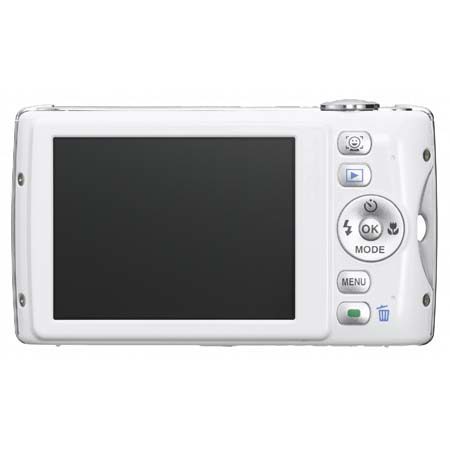Pentax Optio P70 Digi-Cam w/ 12MP,2.7" LCD Screen,White