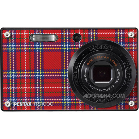 Pentax Optio RS1000 Digital Camera, 14.1 Megapixel, Blk