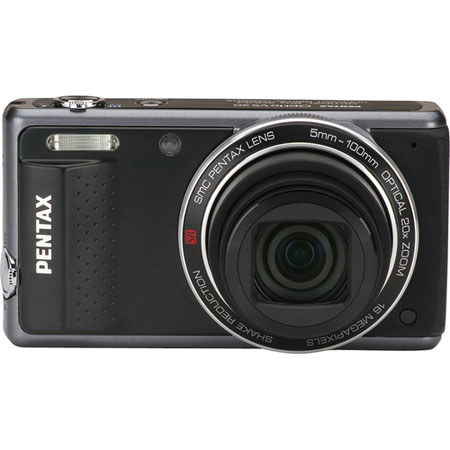 Pentax Optio VS20 Digital Camera, Black