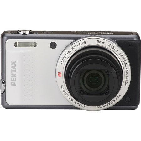 Pentax Optio VS20 Digital Camera, White