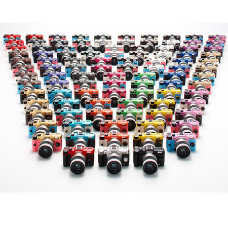 Pentax Q10 Compact Digital Camera w/3x Zoom Lens, White Body/White Trim