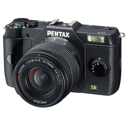 Pentax Q7 Mirrorless Digital Camera Body Only - Black