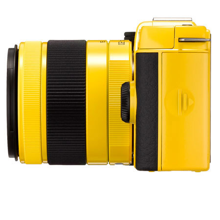 PENTAX Q7 Mirrorless Camera with 5-15mm Zoom Lens - Yellow
