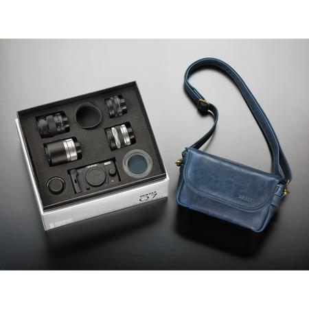 PENTAX Q7 Mirrorless Digital Camera Premium Kit with 4 Lenses - Black