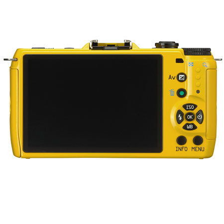 Pentax Q7 Mirrorless Digital Camera Body Only - Yellow