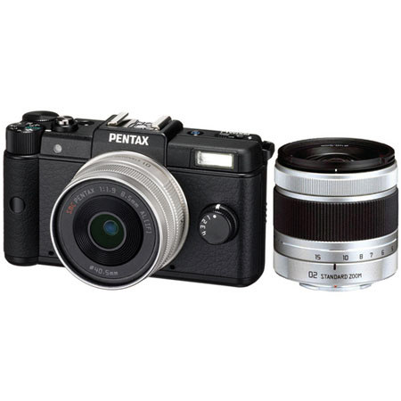 Pentax Q Digital Camera with Dual Lens Kit, Black