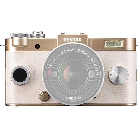 Pentax Q-S1 Mirrorless Digital Camera Body, Gold