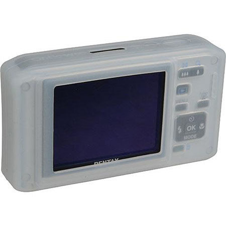 Pentax Silicone Protective Skin for Optio W60, Clear