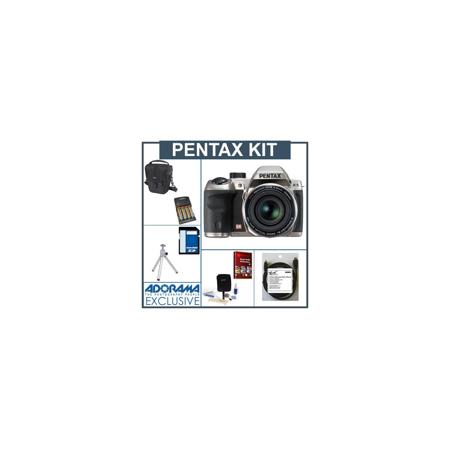 Pentax X-5 Digital Camera, with Accessory Bundle