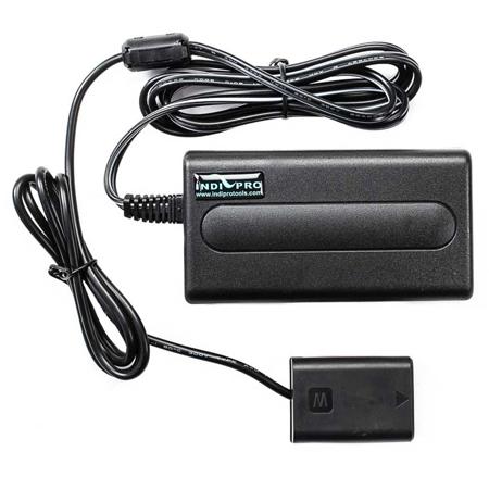 Indipro ZULMA7 8' AC Power Supply with NP-FW50 Dummy Battery for Sony A7 Camera