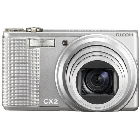 Ricoh CX2 Digitl Point and Shoot Camera Kit,Slvr Finish