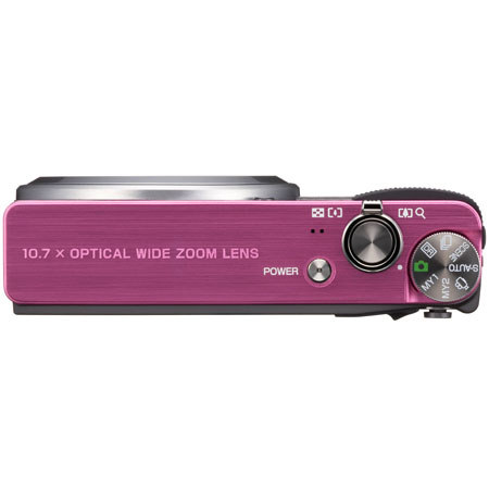 RICOH CX3 パープル コンパクトデジタルカメラ Ricoh CX3 Digital Point & Shoot Camera, Silver / Violet