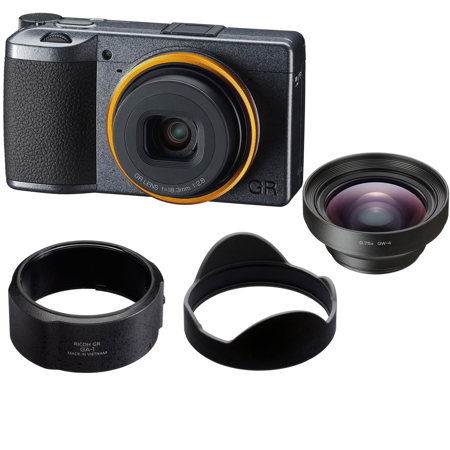  Ricoh GR III Digital Compact Camera, 24mp, 28mm F 2.8 Lens  with Touch Screen LCD : Electronics