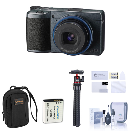 Ricoh GR IIIx Urban Edition Digital Camera with Essential Accessories Kit