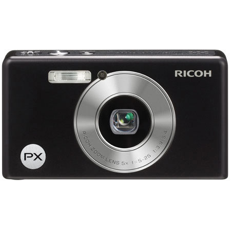 Ricoh PX 16 MP Digital Camera w/5x Optical Zoom -Black