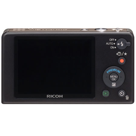 Ricoh Ricoh PX 16 Megapixel Digital Camera with 5x Optical Zoom, 1/2.3 inch CCD Image Sensor, 2.7 inch LCD Display, Silver