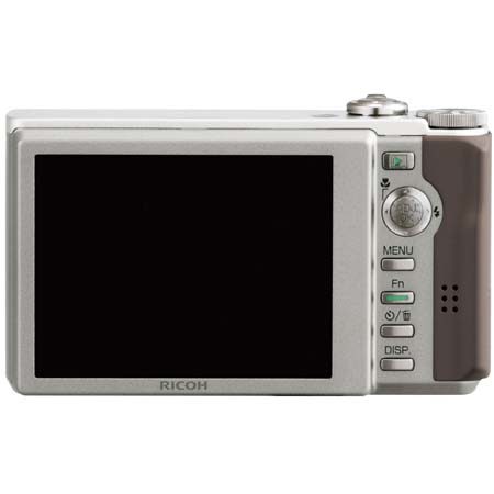 Ricoh R10 Digital Point & Shoot Camera, 10mp, with 7.1x Optical Zoom, 4.8x Digital Zoom, 3" LCD Display - Silver Finish - U.S.A. Warranty