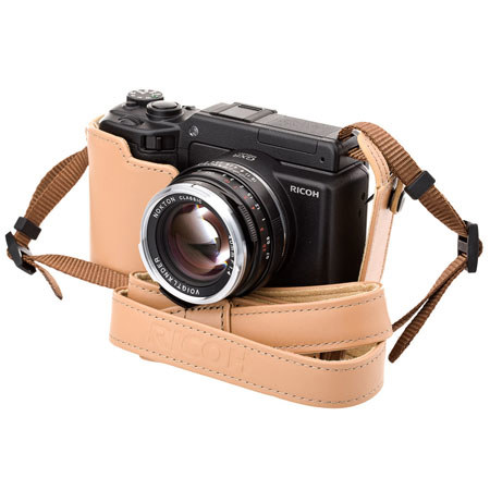 Ricoh SC-75B Leather Base with Strap for GXR Mount