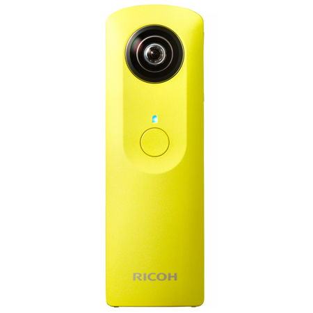 Ricoh Theta M15 360 Degree Spherical Panorama Camera, Yellow