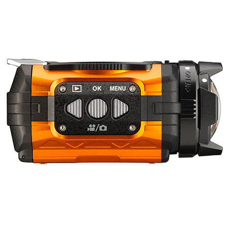 RICOH Waterproof Action Camera WG-M1 Orange WG-M1 OR 08286