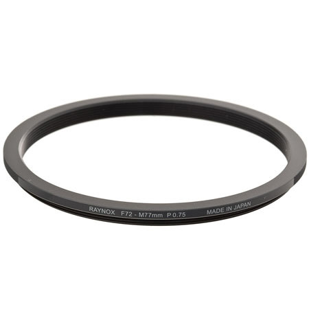 Raynox RA7277 72mm to 77mm Step-Down Adapter Ring
