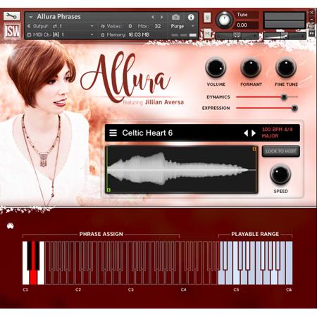 Impact Soundworks Allura Volume 1:Ethereal Vocal Phrases Music Software,Download