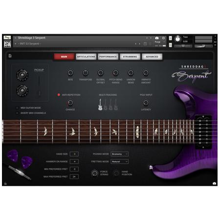 Impact Soundworks Shreddage 3 Serpent Guitar Virtual Instrument, Download