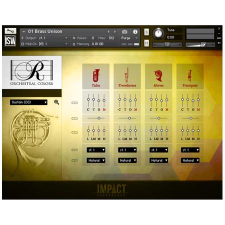 Impact Soundworks Rhapsody: Orchestral Colors - Virtual Instrument, Download