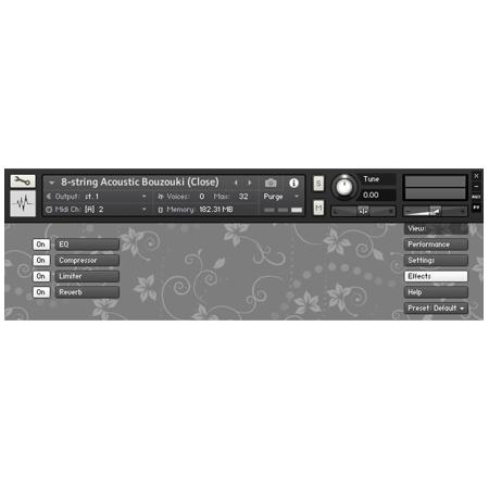 Impact Soundworks Plectra Series 1: 8-String Acoustic Bouzouki, Download