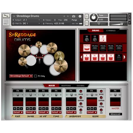 Impact Soundworks Shreddage Drums - Virtual Instrument, Download