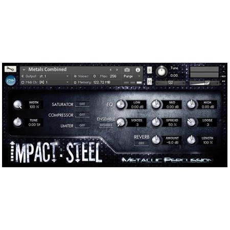 Impact Soundworks Impact Steel: Cinematic Metallic Percussion, Download