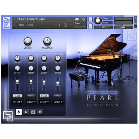 Impact Soundworks Pearl Concert Grand - Virtual Instrument, Download