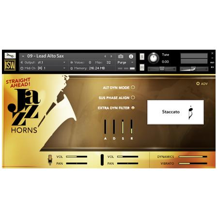 Impact Soundworks Straight Ahead Jazz Horns - Virtual Instrument, Download