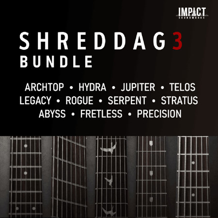 Impact Soundworks Shreddage 3 Virtual Instrument Bundle, Download