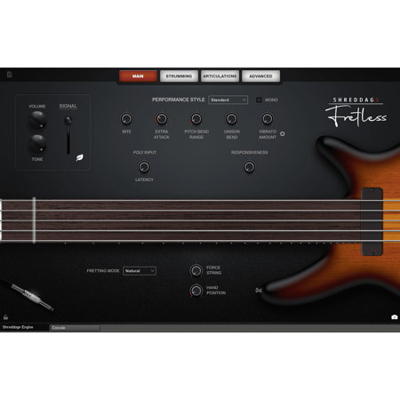 Impact Soundworks Shreddage 3 Fretless Virtual Instrument, Download