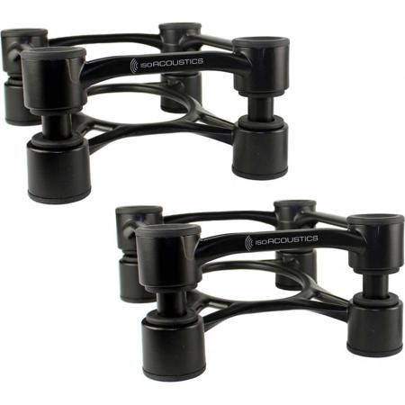 IsoAcoustics Aperta 200 Stand for Studio Monitor and Speakers, Pair, Black