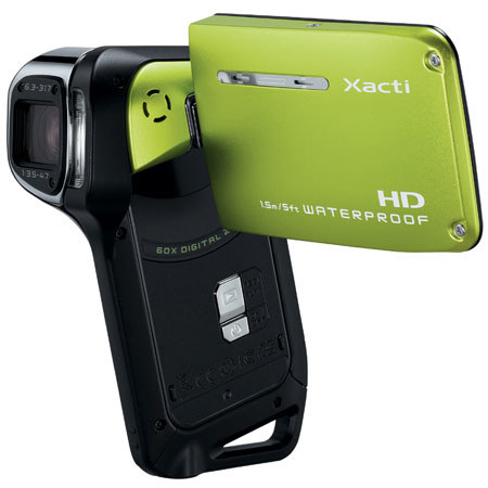 Sanyo Xacti VPC-CA9 9MP Waterproof HD Camcorder, Green