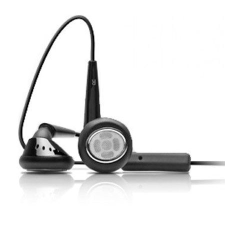 iSkin earTones Stereo Headset with Mic, Black/Black