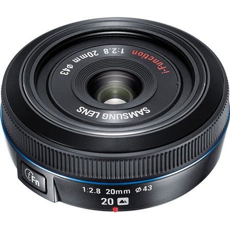 Samsung 20mm F/2.8 NX Pancake Lens f/NX Series Cameras
