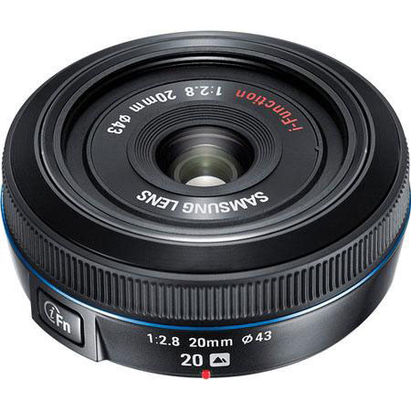 Samsung 20mm f/2.8 NX Pancake Lens for NX Series Digital Cameras - Bundle