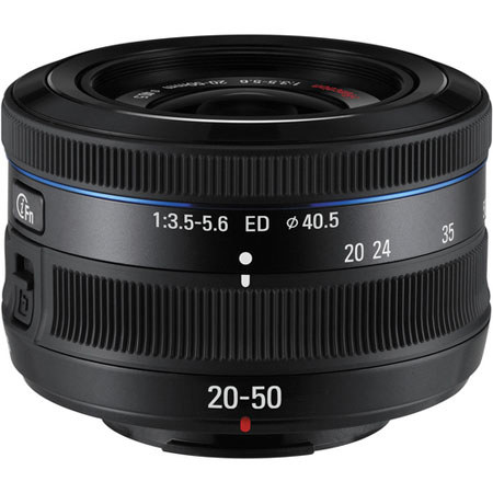 Samsung 20-50mm f/3.5-5.6 ED II Lens, Black