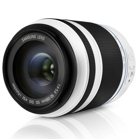 Samsung 50-200mm f/4.0-5.6 ED OIS II Lens, White