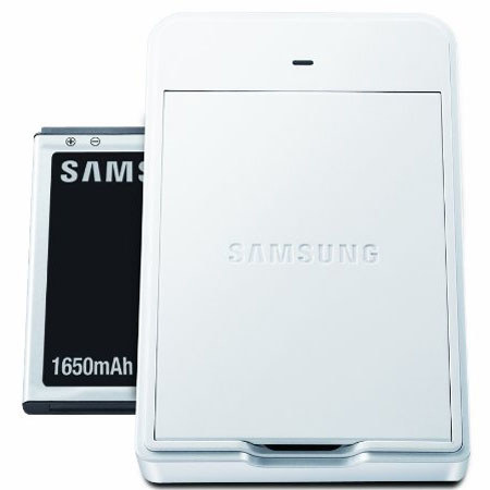 Samsung Galaxy Camera Battery and Charger Kit, White