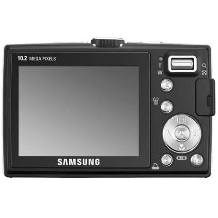 Samsung Digimax L200 Digital Camera 10.2 Megapixel, 3x Optical & 5x Digital Zoom, 2.5" LCD Screen, USB 2.0, Black